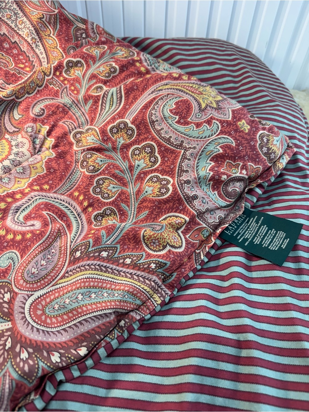 Ralph Lauren full queen comforter vintage great condition cottagecore country